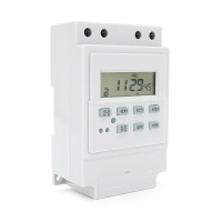 Таймер тижневий Sinotimer TM616W-2 програмований, РК екран, 30А, 220Vac, 120x74x52mm