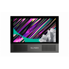 AHD відеодомофон Slinex Sonik 7 (black), 7” сенсорний IPS екран, запис руху, слот microSD, 176×133×20 мм