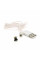 Магнітний кабель світиться USB 2.0 / Lighting, 1m, 2А, Silver, OEM