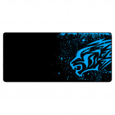 Килимок 300*700 тканинний Blue tiger з боковою прошивкою, товщина 2 мм, Black, Пакет