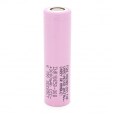 Акумулятор 18650 Li-Ion Samsung INR18650-30Q, 3000mAh, 30A, 4.2 / 3.6 / 2.5V, PINK, 2 шт в упаковці, ціна за 1 шт