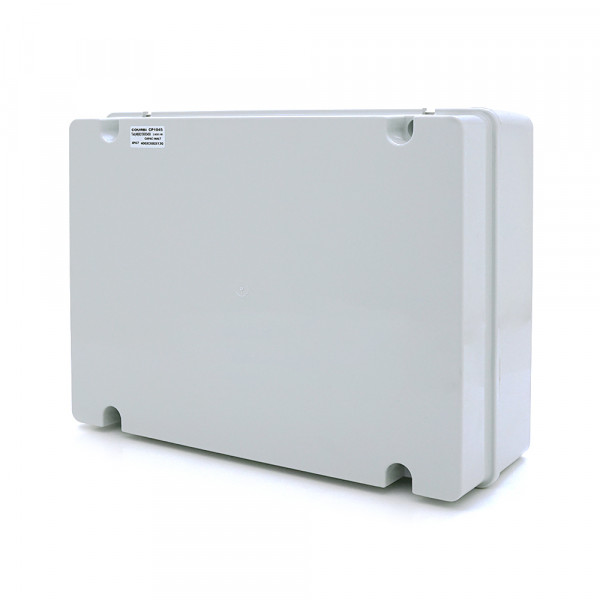 Коробка розподільна, СOURBI 245х190х90 з поворотною кришкою, IP65 (негорюча)