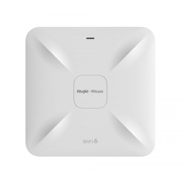 Стельова дводіапазонна Wi-Fi 6 точка доступу Ruijie Reyee RG-RAP2260(E), 2х1000M Base-T, PoE/LAN1, 220 х 220 х 35 мм
