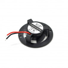 Кулер корпусний JLN3510, 35x35x10mm, 9V/0.18A/0.8W, 2-pin, під пайку, Black, OEM