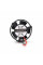 Кулер корпусний JLN2710, 27x27x10mm, 9V/0.08A/0.7W, 2-pin, під пайку, Black, OEM