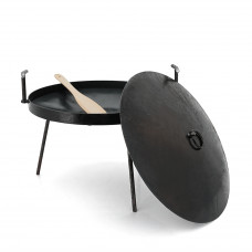 Сковорода з диска борони SHOP PAN 40см+кришка