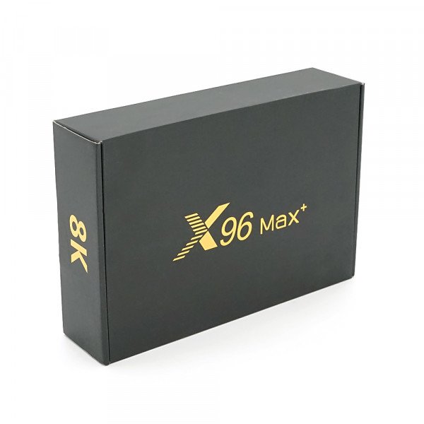 Медіа приставка X96-Max Plus6 4 / 32G Smart TV Box (Android 9.0, ОЗУ 4 Гб, 32Гб вбудованої пам'яті, 4-х ядерний процесор Amlogic 905  (2,0 ГГц)