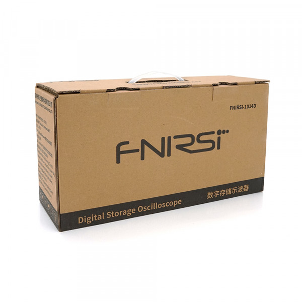 Двоканальний осцилограф FNIRSI 1014D, 100MHz, високовольтний щуп P4100, Box