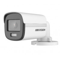 2Мп TVI / AHD / CVI / CVBS камера ColorVu c видимої підсвічуванням DS-2CE10DF0T-PF (2.8mm)
