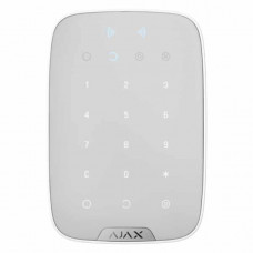 Бездротова сенсорна клавіатура з RFID-зчитувачем та підтримкою Bluetooth Ajax KeyPad Plus white