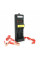 Портативний HUB ZS-12/5 з крокодилами на 5*USB2.0 (3А-5A), 2осередки-АА, led, живлення 12В, Black, Box