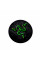 Килимок 220*220 мм тканинний RAZER 11 з боковою прошивкою (круглий), товщина 3 мм, колір Black/Green, Пакет