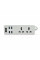 Мережевий фільтр ТВ-Т07, 2 розетки + 4 USB, 2 м, перетин 3х0,75мм, 2500W, White, Box