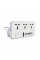 Мережевий фільтр ТВ-Т09, 3 розетки + 6 USB, 2 м, перетин 3х0,75мм, 3000W, White-grey, Box