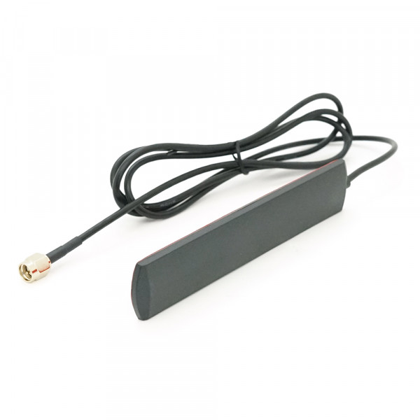 Внутрішня GSM/WIFI антена 3G/4G/LTE WiFi, 850-990/1710-2700MHz 5dBi, 3М скотч, 1 метр кабелю, кабельне введення Роз'єм SMA Male