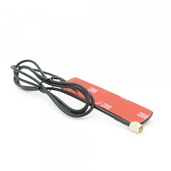 Внутрішня GSM/WIFI антена 3G/4G/LTE WiFi, 850-990/1710-2700MHz 5dBi, 3М скотч, 1 метр кабелю, кабельне введення Роз'єм SMA Male