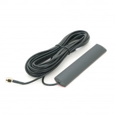 Внутрішня GSM/WIFI антена 3G/4G/LTE WiFi, 850-990/1710-2700MHz 5dBi, 3М скотч, 5 метрів кабелю, кабельне введення Роз'єм SMA Male