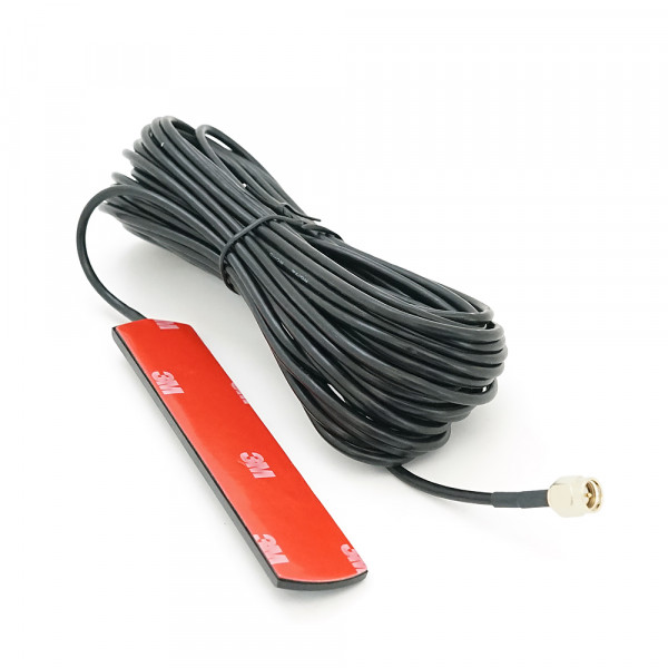 Внутрішня GSM/WIFI антена 3G/4G/LTE WiFi, 850-990/1710-2700MHz 5dBi, 3М скотч, 10 метрів кабелю, кабельне введення Роз'єм SMA Male