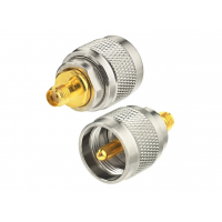 Перехідник SMA Female - UHF Male (SMA мама, гніздо-UHF тато, штекер) ціна за 1 шт