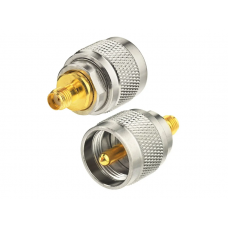 Перехідник SMA Female - UHF Male (SMA мама, гніздо-UHF тато, штекер) ціна за 1 шт