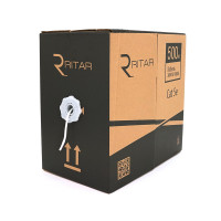 Кабель КПВ UTP 2*2*0.5 ССА cat 5E для внутр работ 500 м, Gray