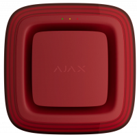 Бездротовий світлозвуковий адресний пожежний сповіщувач Ajax EN54 FireProtect (Sounder/VAD) Jeweller Red