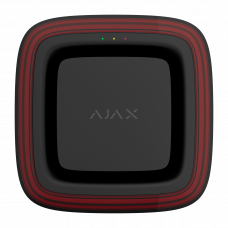 Бездротовий світлозвуковий адресний пожежний сповіщувач Ajax EN54 FireProtect (Sounder/VAD) Jeweller Black
