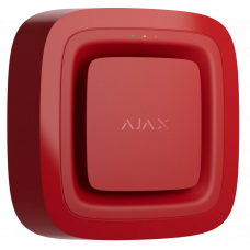 Бездротовий звуковий адресний пожежний оповіщувач Ajax EN54 FireProtect (Sounder) Jeweller Red