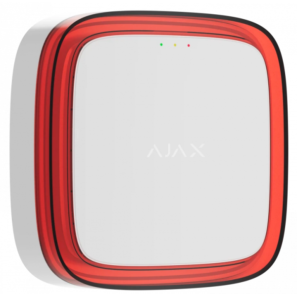 Бездротовий світловий адресний пожежний сповіщувач Ajax EN54 FireProtect (VAD) Jeweller White
