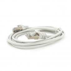 Патч-корд литий MERLION, FTP, RJ45, Cat.5e, 1.5m, сірий, CCA, Q200