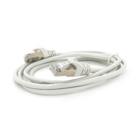 Патч-корд литий MERLION, FTP, RJ45, Cat.5e, 1.5m, сірий, CU, Q200