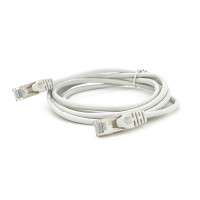Патч-корд литий MERLION, FTP, RJ45, Cat.5e, 2m, сірий, CU, Q200