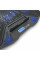 Підставка для ноутбука IceCoorel K8, 10-17", 6*70mm 1800 RPM±10%, корпус пластик+алюміній, 2xUSB2.0 + LCD, 365*297*30mm, Black, Box, Q18