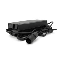 Зарядний пристрій для акумуляторів Li-ion 48V3A(54.6V),13S,штекер 3-pin XLR 18 mm(1+/2-),з індикацією,BOX