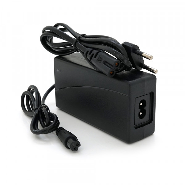 Зарядний пристрій для акумуляторів Li-ion 36V2A(42V),10S,штекер 3PIN GX12 8MM(1+/2-)+ кабель живлення,BOX