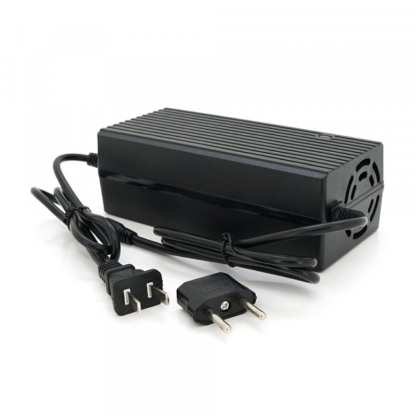 Зарядний пристрій Jinyi для акумуляторів LiFePo4 60V(73V),20S,3A,штекер 5.5*2.5,з індикацією,BOX