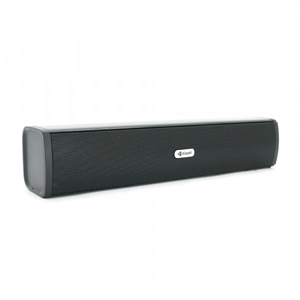 Колонки 2.0 Kisonli i-650, для ПК і ноутбука, USB + 3.5mm, 2x3W, 20Hz- 20KHz, Black, BOX, Q40