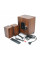 Колонки 2.1 Kisonli TM-9300A, для ПК та ноутбука, живлення 220V + jack 3.5mm, 5W+2x3W, 20Hz-20KHz, з сабвуфером, bluetooth, Black, BOX,