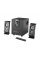 Колонки 2.1 Kisonli TM-9200A, для ПК та ноутбука, живлення 220V + jack 3.5mm, 5W+2x3W, 20Hz-20KHz, з сабвуфером, bluetooth, Black, BOX,