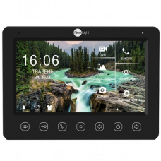 7-дюймовий Full HD відеодомофон з WiFi\LAN і можливістю перегляду архіву з телефону NeoLight KAPPA+ HD WF чорний