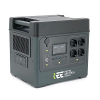 Портативна зарядна станція Singo3000, 3200W/2048Wh LiFePO₄, MPPT 1800W max, 2xDC5521-12V-10A, CarPort-12V-10A, 4xAC230V, 2xUSB-A-12W, 2xUSB 355*328*329 мм, 37.4 кг