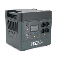 Портативна зарядна станція Singo3000, 3200W/2048Wh LiFePO₄, MPPT 1800W max, 2xDC5521-12V-10A, CarPort-12V-10A, 4xAC230V, 2xUSB-A-12W, 2xUSB 355*328*329 мм, 37.4 кг