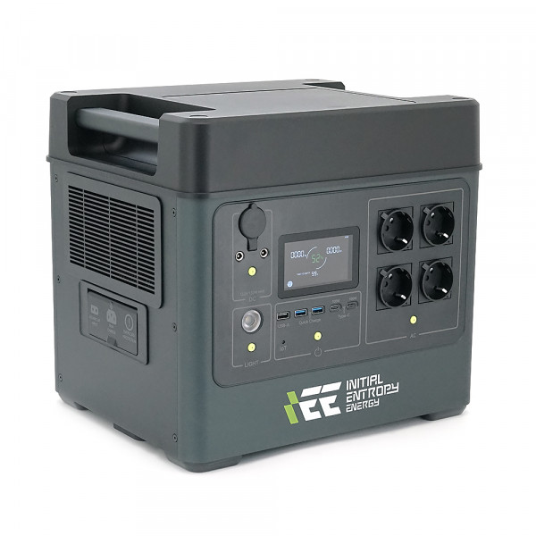 Портативна зарядна станція Singo3000, 3200W/2048Wh LiFePO₄, MPPT 1800W max, 2xDC5521-12V-10A, CarPort-12V-10A, 4xAC230V, 2xUSB-A-12W, 2xUSB 355*328*329 мм, 37.4 кг