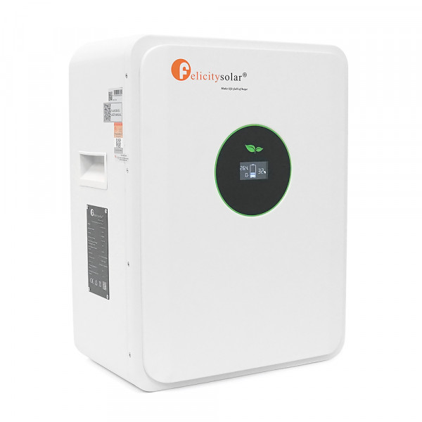 Акумулятор FelicityESS LiFePO4 FLA24230-EU 24v 230Ah, BMS 120A@8S, 5.9kW, до 15 parallel, CAN&RS485, IP21, 6000Cycles, 527*400*280mm, 57KG