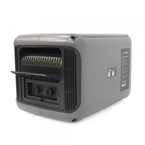 Power station ALLPOWERS R3500 APP Control, Wi-Fi, Bluetooth, 3500W, 2880Wh LiFePO4 3500Cycles, MPPT 2000w max, CAR port, DC12/24V, 4хAC 220V, 2xUSB-TYPE-C 200W, 2xUSB-A 18W, 2xUSB-A 36W, XT60, wireless 15W, Fast charge 60min, 530×360×345mm, 42kg