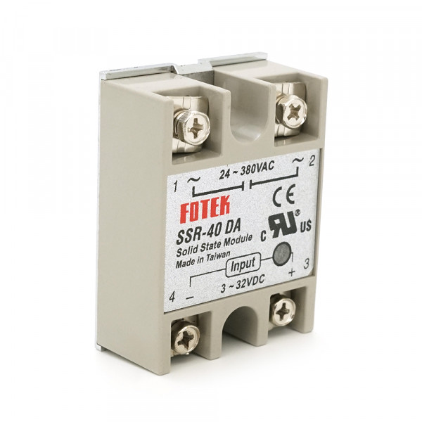 Твердотільні реле Fotek SSR-40DA 40А 24-380В AC