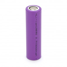 Акумулятор Li-ion 18650 3000mAh 3.7V, Purple, 2 шт. в упаковці, ціна за 1 шт