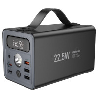 Power Bank HOCO J138 60000mAh, 22.5W+PD 20W, Black, 1.20kg, Black, Box