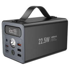 Power Bank HOCO J138 60000mAh, 22.5W+PD 20W, Black, 1.20kg, Black, Box