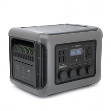 Power station ALLPOWERS R2500 APP Control, Wi-Fi, Bluetooth, 2500W, 2016Wh LiFePO4 3500Cycles, MPPT 1000w max, CAR port, DC12/24V, 4хAC 220V, 2xUSB-TYPE-C 200W, 2xUSB-A 18W, 2xUSB-A 36W, XT60, wireless 15W, Fast charge 60min, 456×360×346mm, 29kg